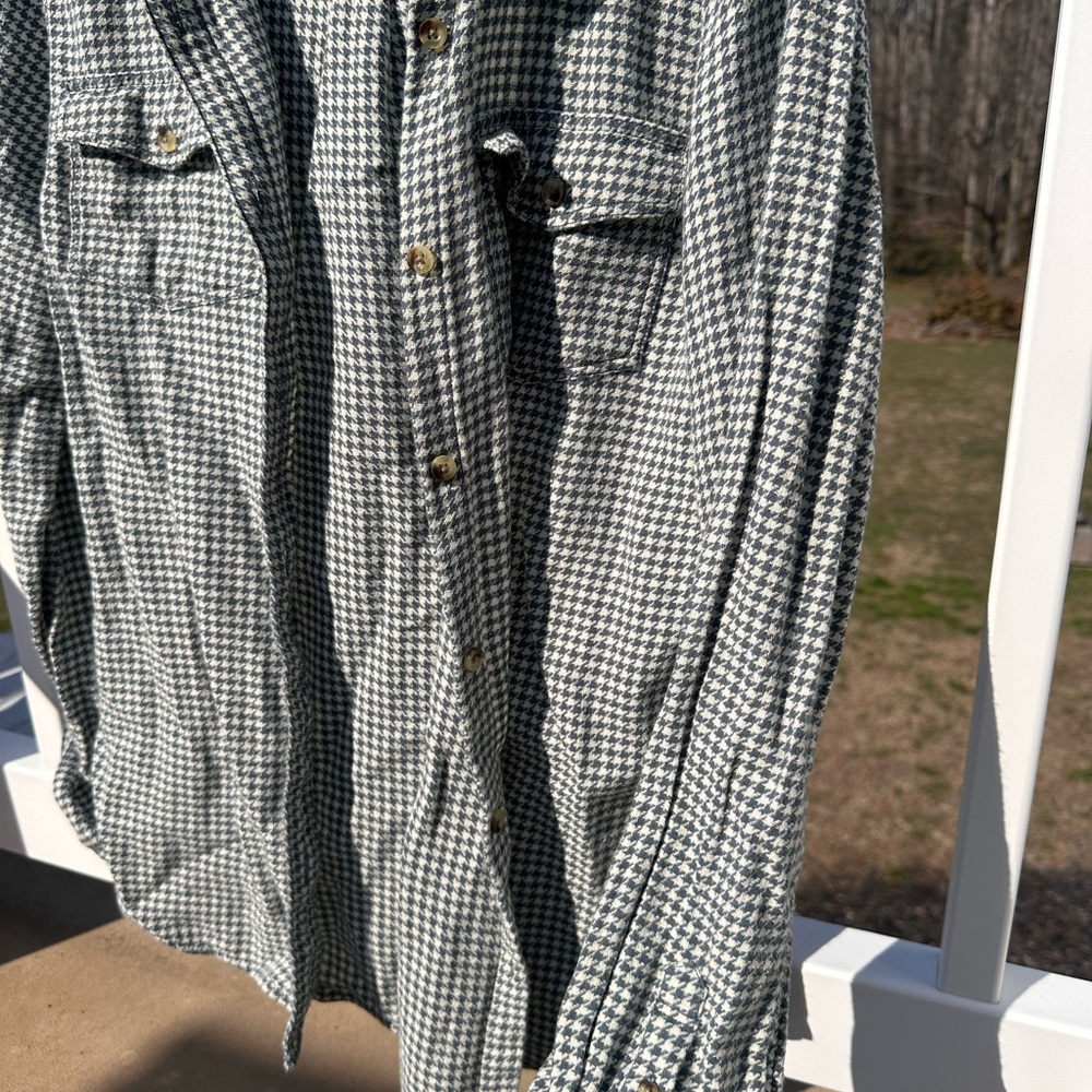 O'Neill Houndstooth Shirt Jacket - Black & White - Picture 3 of 5